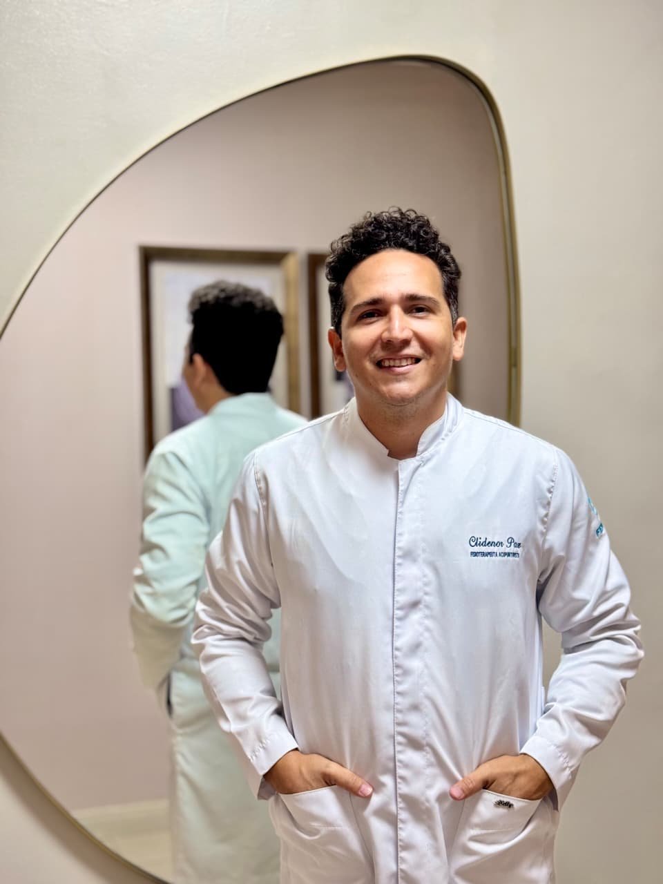 Clidenor Paz, fisioterapeuta e acupunturista